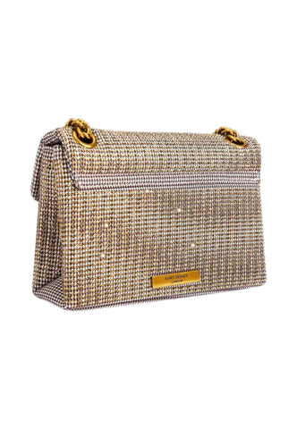 KURT GEIGER Borsa A Spalla Donna Oro Strass 3036240609-PE26