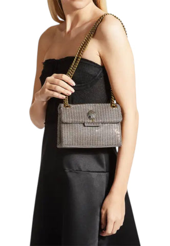 KURT GEIGER Borsa A Spalla Donna Oro Strass 3036240609-PE26