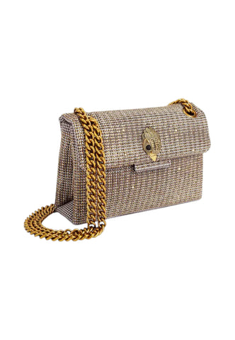 KURT GEIGER Borsa A Spalla Donna Oro Strass 3036240609-PE26