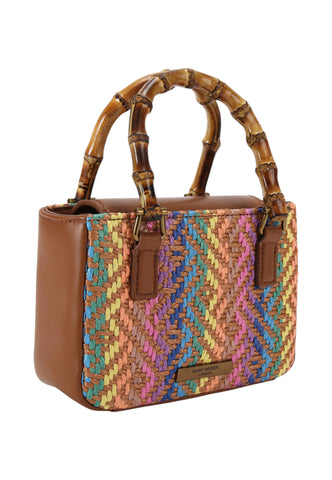 KURT GEIGER Borsa A Mano Donna Multicolore Marrone 4376969999-PE26