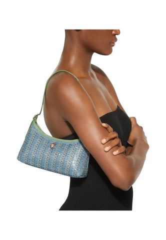 KURT GEIGER Borsa A Spalla Donna Verde Azzurro Strass 5586086609-PE26