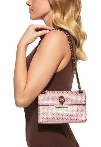 KURT GEIGER Borsa A Spalla Donna Rosa Strass 5018153609-PE26