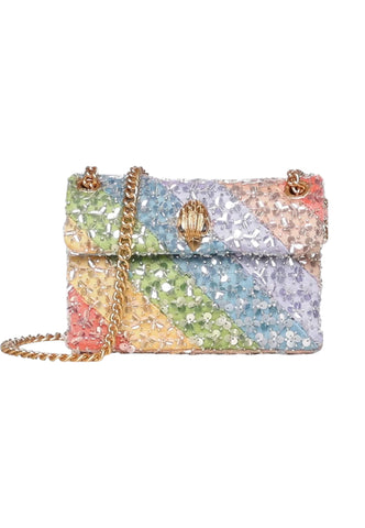KURT GEIGER Borsa A Spalla Donna Multicolore Paillettes 5379769609-PE26