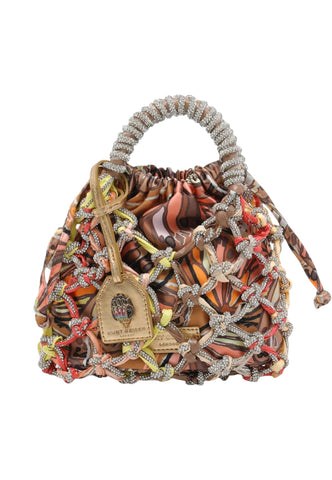 KURT GEIGER Borsa A Mano Donna Marrone Multicolore 2038239689-PE26
