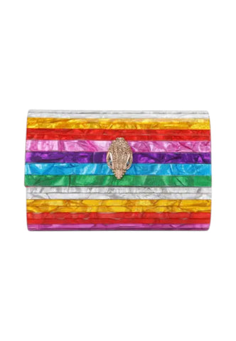 KURT GEIGER Borsa Tracolla Donna Multicolore Glitter 4026499999-PE26