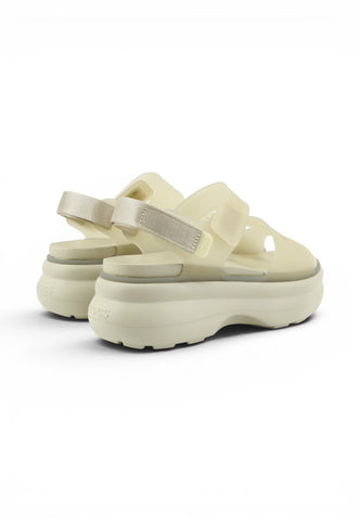CROCS Sandali Donna Beige Bianco CR.212651-PE26-METE
