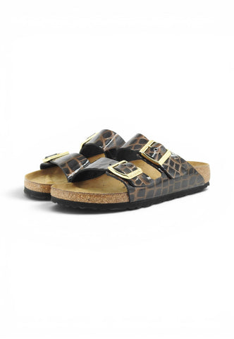 BIRKENSTOCK Ciabatte Arizona Donna Marrone Animalier 1032864-PE26
