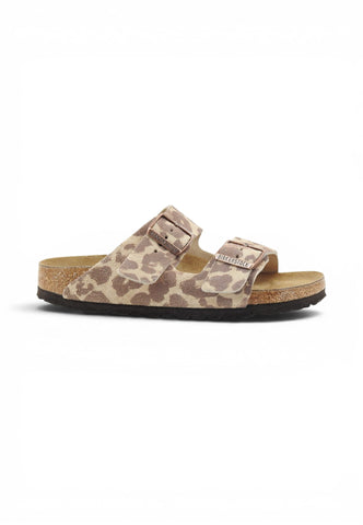 BIRKENSTOCK Ciabatte Arizona Donna Beige Marrone Animalier 1033330-PE26