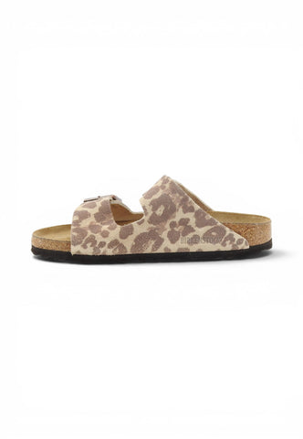 BIRKENSTOCK Ciabatte Arizona Donna Beige Marrone Animalier 1033330-PE26