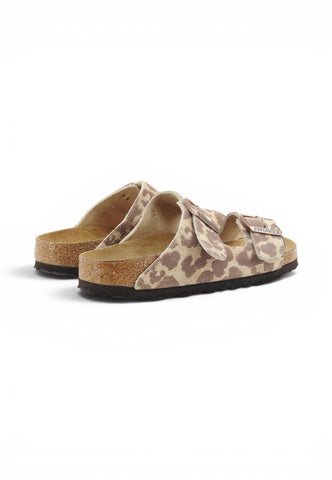 BIRKENSTOCK Ciabatte Arizona Donna Beige Marrone Animalier 1033330-PE26
