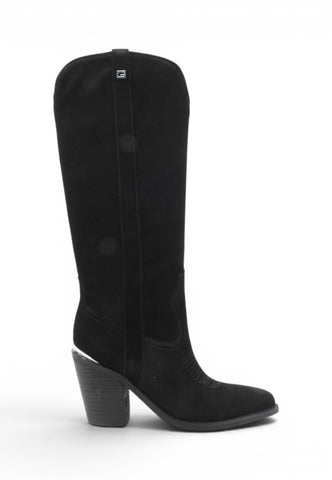 GUESS Stivali Tacco Donna Nero FLTSN2SUE11-AI27-BLACK
