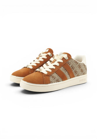 GUESS Sneakers Donna Beige Marrone FLTB2RFAL12-AI27-BEIBR