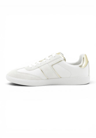 MICHAEL KORS Sneakers Donna Bianco Oro 43T6JVFS2S-AI27-827
