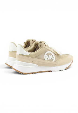 MICHAEL KORS Sneakers Donna Beige Bianco 43T6NOFS2D-AI27-156