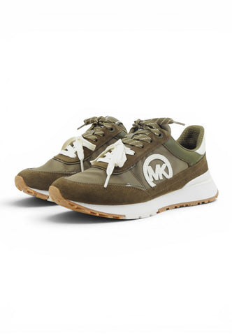 MICHAEL KORS Sneakers Donna Verde Marrone 43T6NOFS2D-AI27-282
