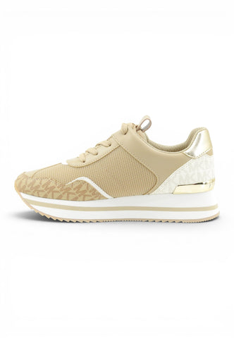 MICHAEL KORS Sneakers Donna Beige Bianco Oro 43T6RNFS1D-AI27-156