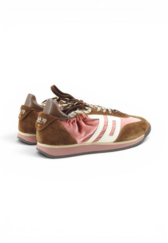 BACK70 Sneakers Donna Marrone Rosa 108035-000074-AI27