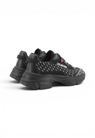 LOVE MOSCHINO Sneakers Donna Nero Grigio JA15406G1PIYC00A-AI27