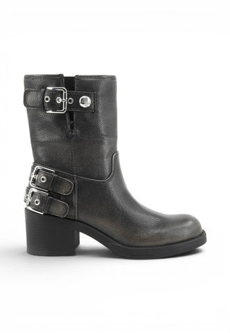 GUESS Stivaletti Donna Nero Marrone FLTM2WELE10-AI27-BLKTA