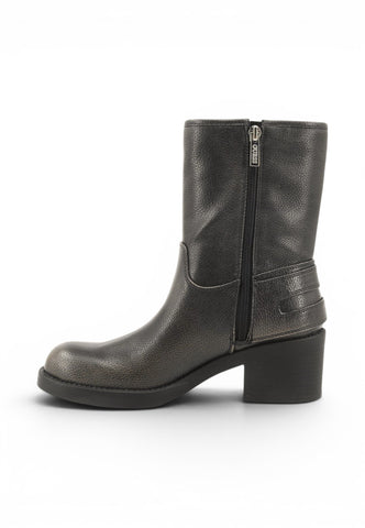 GUESS Stivaletti Donna Nero Marrone FLTM2WELE10-AI27-BLKTA