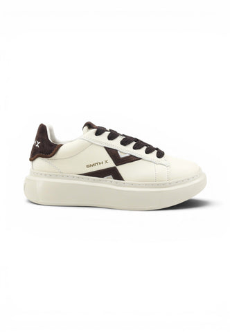 ALEXANDER SMITH Sneakers Donna Bianco Marrone SXBECGW-0001-CDO-AI27