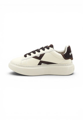 ALEXANDER SMITH Sneakers Donna Bianco Marrone SXBECGW-0001-CDO-AI27