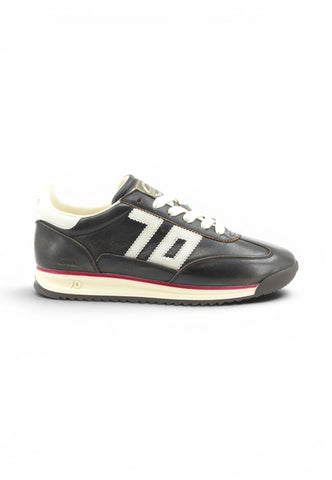 BACK70 Sneakers Uomo Marrone Bianco 108010-000151-AI27