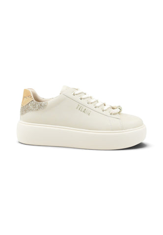 ALVIERO MARTINI Sneakers Donna Beige Oro Glitter 1613300C-AI27-0920
