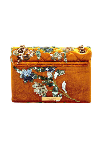 KURT GEIGER Borsa A Spalla Donna Giallo Paillettes 5017994789-AI27