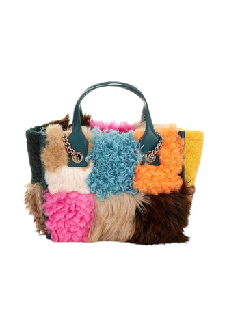 KURT GEIGER Borsa A Mano Donna Verde Multicolore 5021969999-AI27