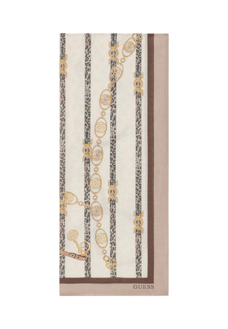 GUESS Foulard Donna Beige Marrone AW5532VIS03-AI27-LTA