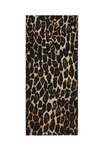 GUESS Foulard Donna Beige Marrone Animalier AW5533POL03-AI27-LEO