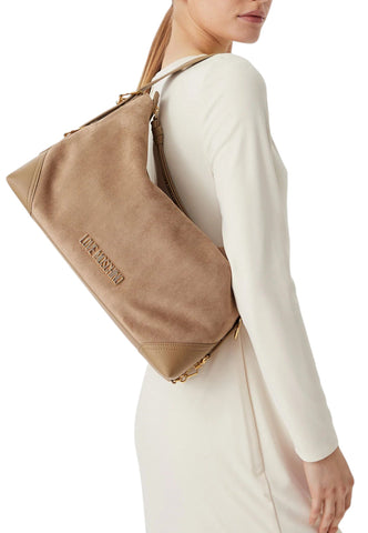 LOVE MOSCHINO Borsa A Spalla Donna Beige JC4090PP1PLD110A-AI27