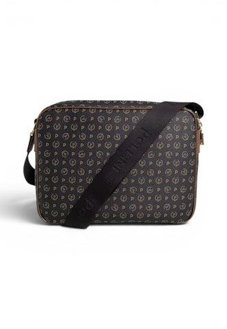 POLLINI Borsa Tracolla Donna Nero Marrone TE8402PP02Q1100D-AI27