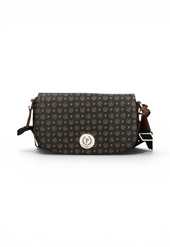 POLLINI Borsa Tracolla Donna Nero Marrone TE8531PP0LQ1100D-AI27
