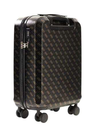 GUESS Valigia Trolley Donna Marrone Beige TWHK9211983-AI27-BNL