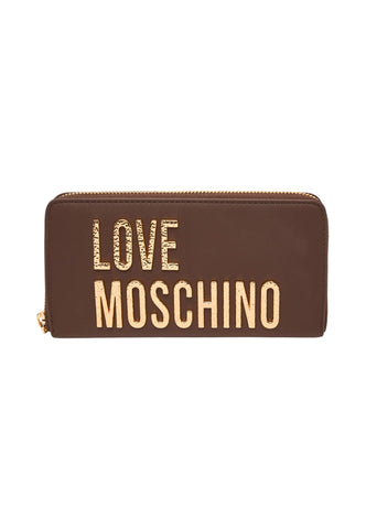 LOVE MOSCHINO Portafogli Donna Marrone Oro JC5692PP0NKD031A-AI27