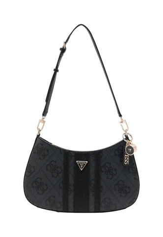 GUESS Borsa A Spalla Donna Nero Grigio HWSS9672180-AI27-CLO
