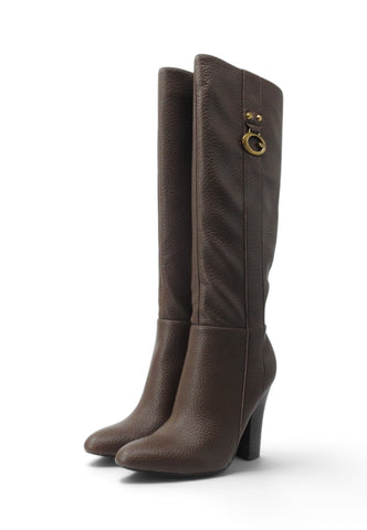 GUESS Stivali Tacco Donna Marrone FLFTYNELE11-AI27-DBROW