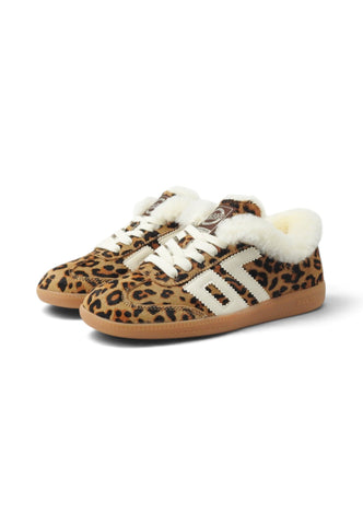 BACK70 Sneakers Donna Beige Marrone Animalier 108005-000232-AI27