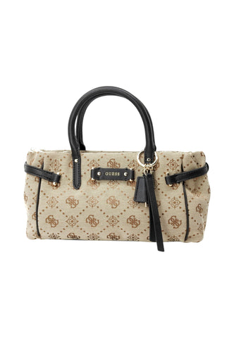 GUESS Borsa A Mano Donna Beige Nero HWJP2231050-AI27-LEK