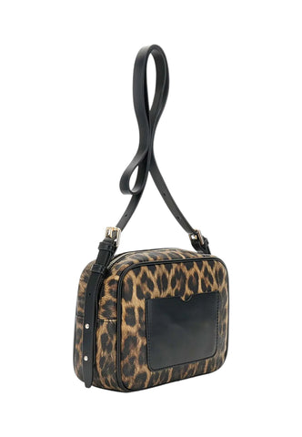 CAFE NOIR Borsa Tracolla Donna Beige Nero Animalier C3NN1103-AI27-M107