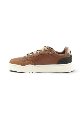 U.S. POLO ASSN: Sneakers Uomo Marrone Beige ELIA002-AI27-CUO
