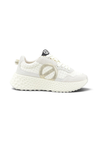 NO NAME Sneakers Donna Bianco Grigio NNVEVS04VE-AI27