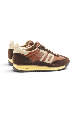 BACK70 Sneakers Uomo Marrone 108010-000157-AI27