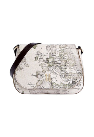 ALVIERO MARTINI Borsa Tracolla Donna Beige Nero LF989950-AI27-0590