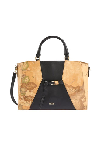 ALVIERO MARTINI Borsa A Mano Donna Nero Beige LG08G654-AI27-0001
