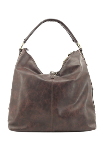 CAFE NOIR Borsa Shopper Donna Marrone Borchie C3NL1134-AI27-M012