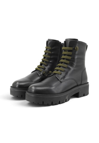 GEOX Anfibi Stivaletti Donna Nero D6810A000LM-AI27-C9999