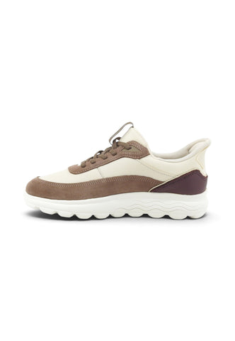 GEOX Sneakers Donna Beige Marrone Viola D567MB08522-AI27-C1SQ6
